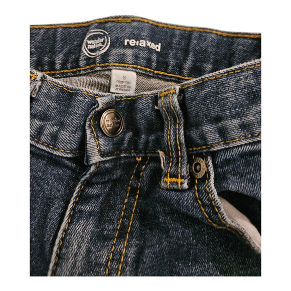 Wonder Nation Children's Size 6 Relaxed Blue Denim Jeans - Picture 2 of 9